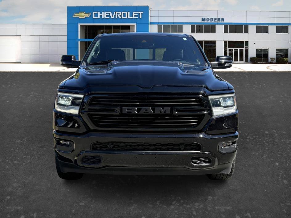 Used 2023 Diamond Black Crystal Pearlcoat Ram Laramie image 7
