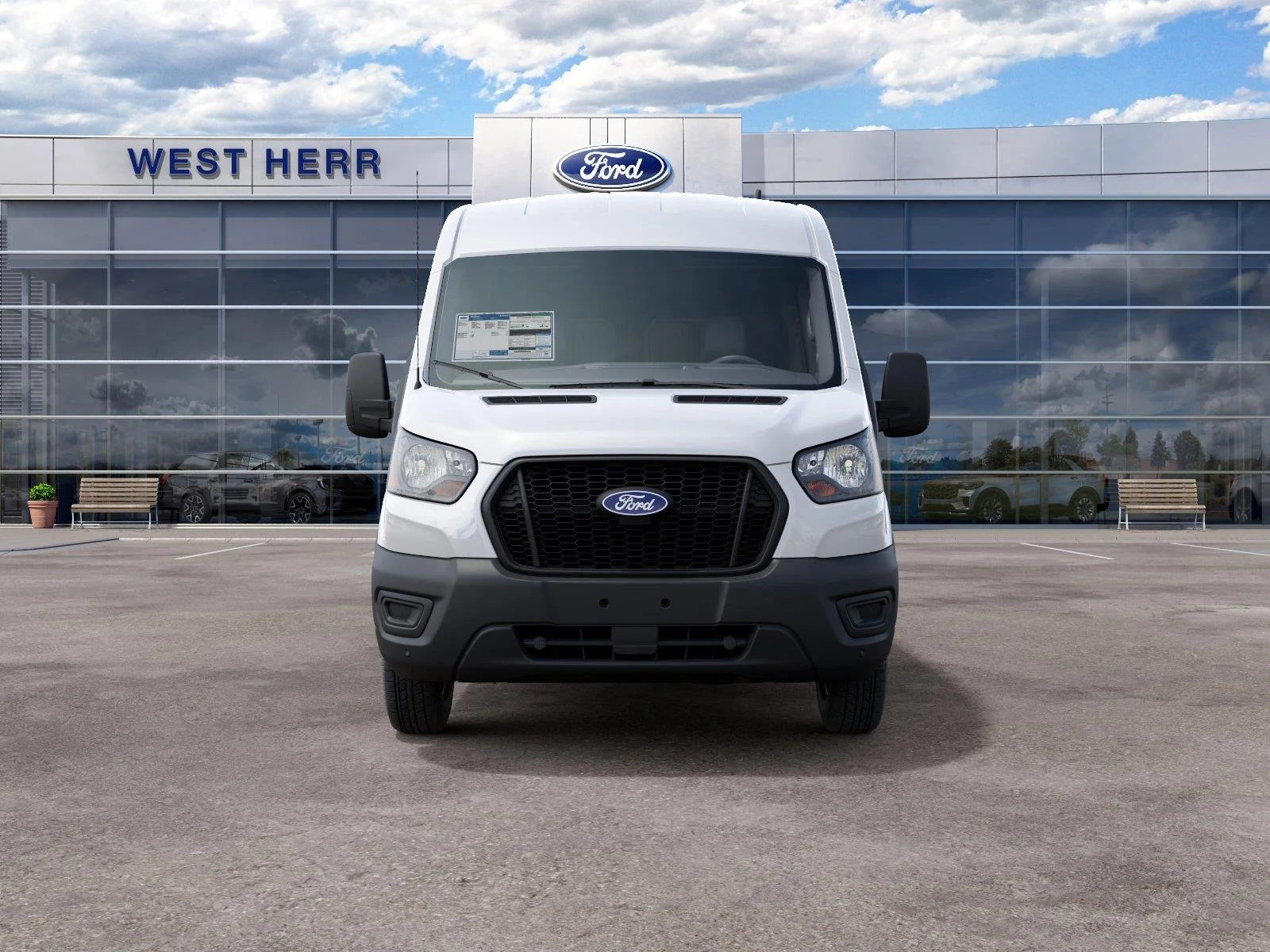 New 2027 Oxford White FORD Cargo Van image 7
