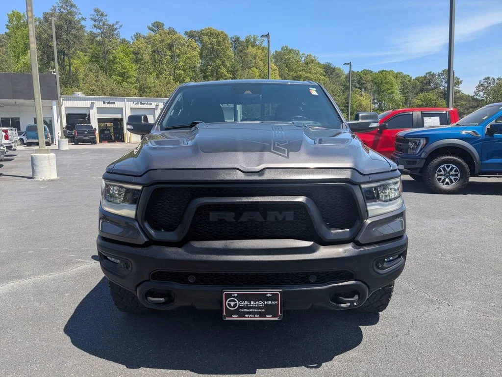 Used 2022 Granite Crystal Metallic Clearcoat Ram Rebel image 2