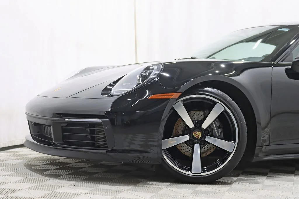 Used 2023 Black Porsche Carrera T image 2