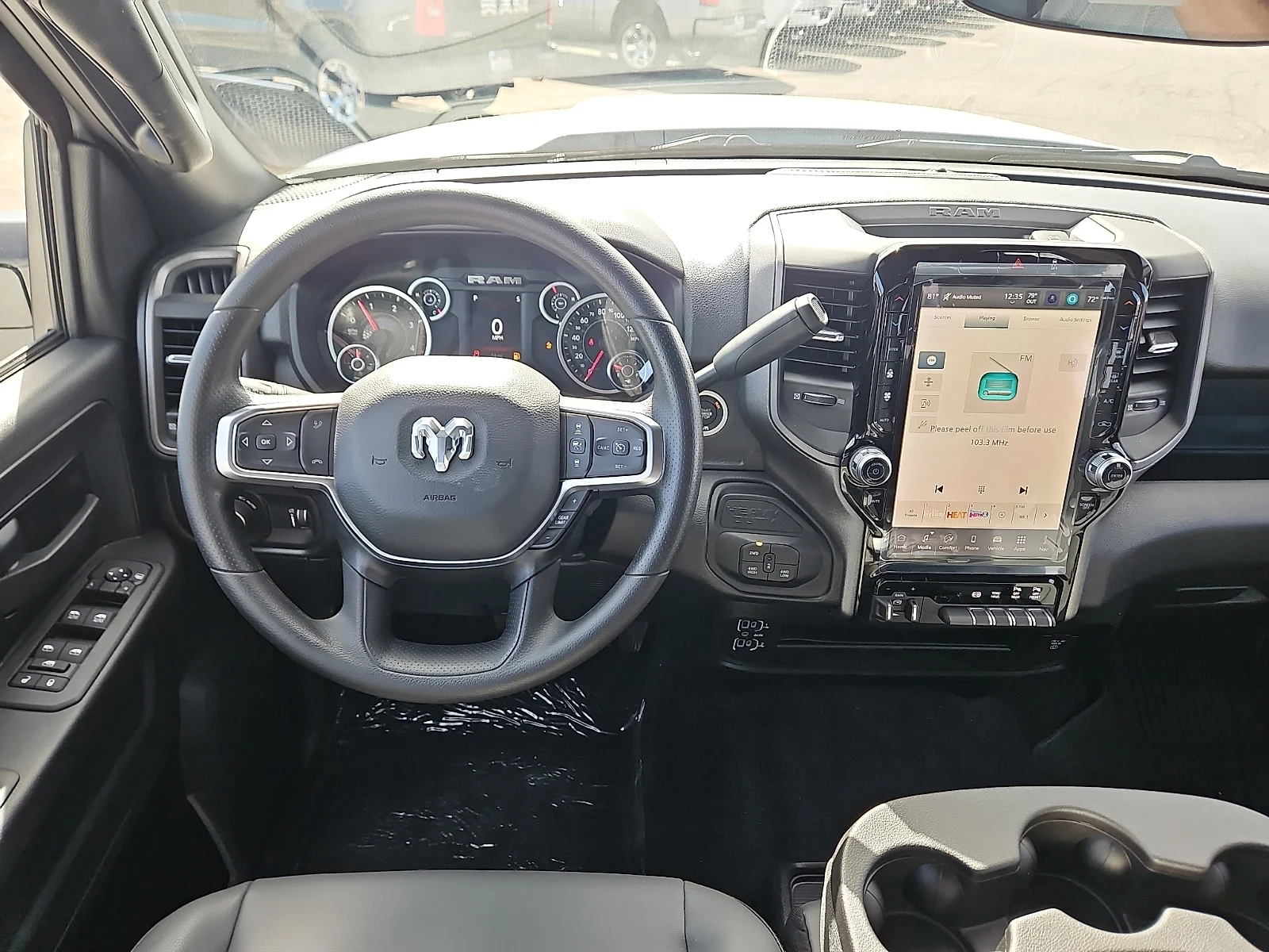 New 2026 Bright White Ram TRADESMAN CREW CAB 4X4 8