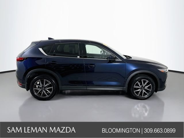 Used 2018 Blue Mazda Grand Touring image 8