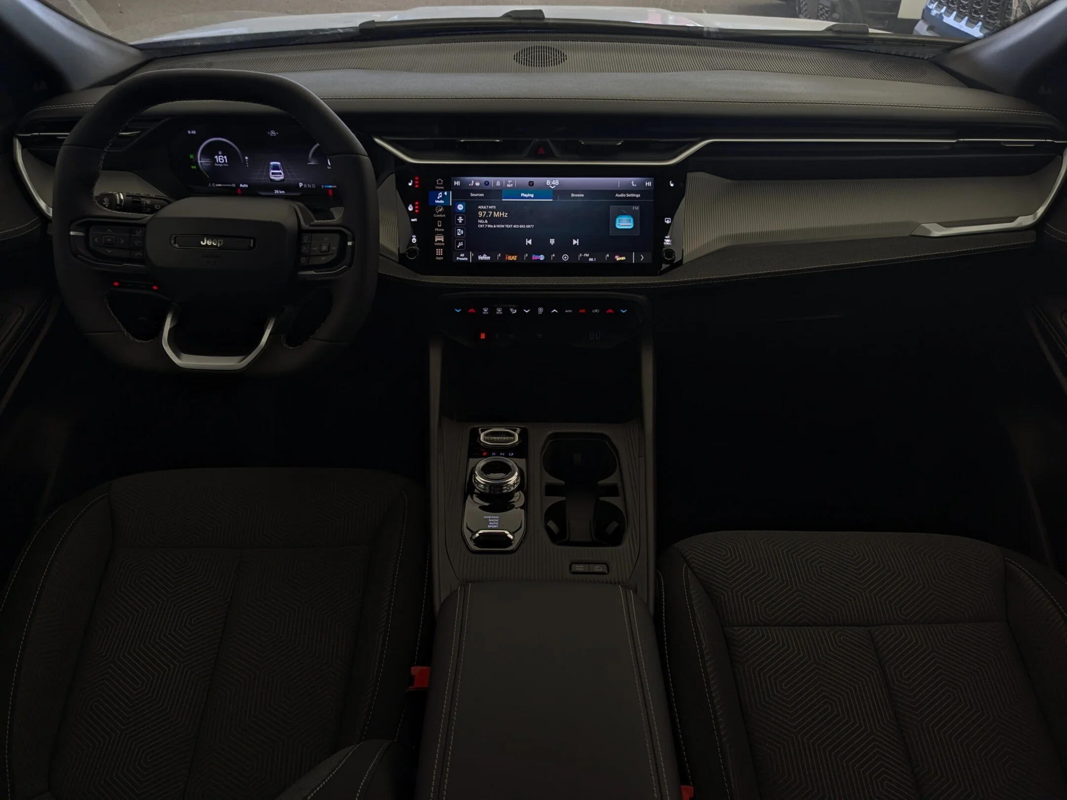 New 2026 Black Jeep Laredo - - Hybrid - Mopar Interior Protection Pkg - Adaptive Cruise - 12.3 Display & More! image 24