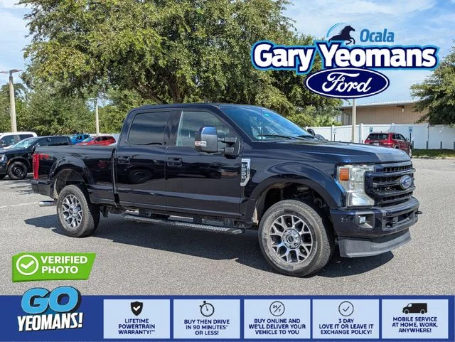 Used 2022 Antimatter Blue Metallic Ford Lariat image 1