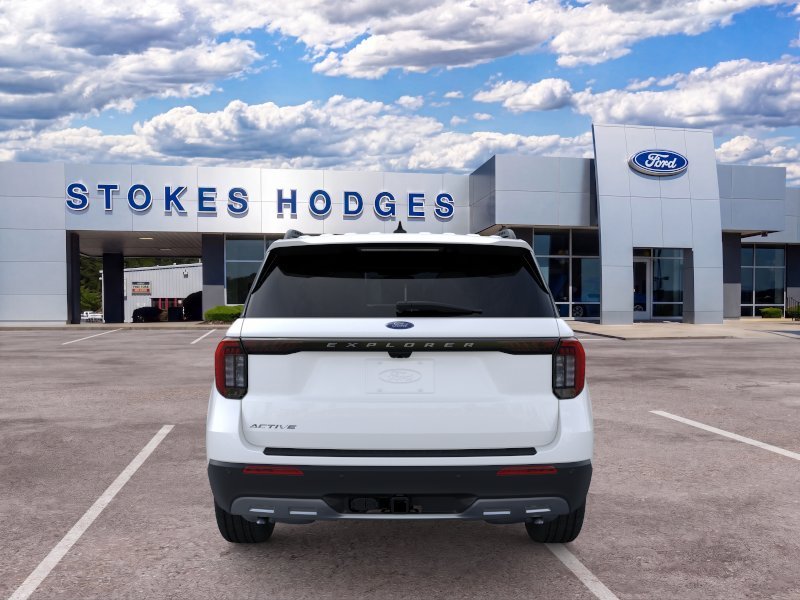 New 2026 Star White Metallic Tri-Coat Ford Active image 6