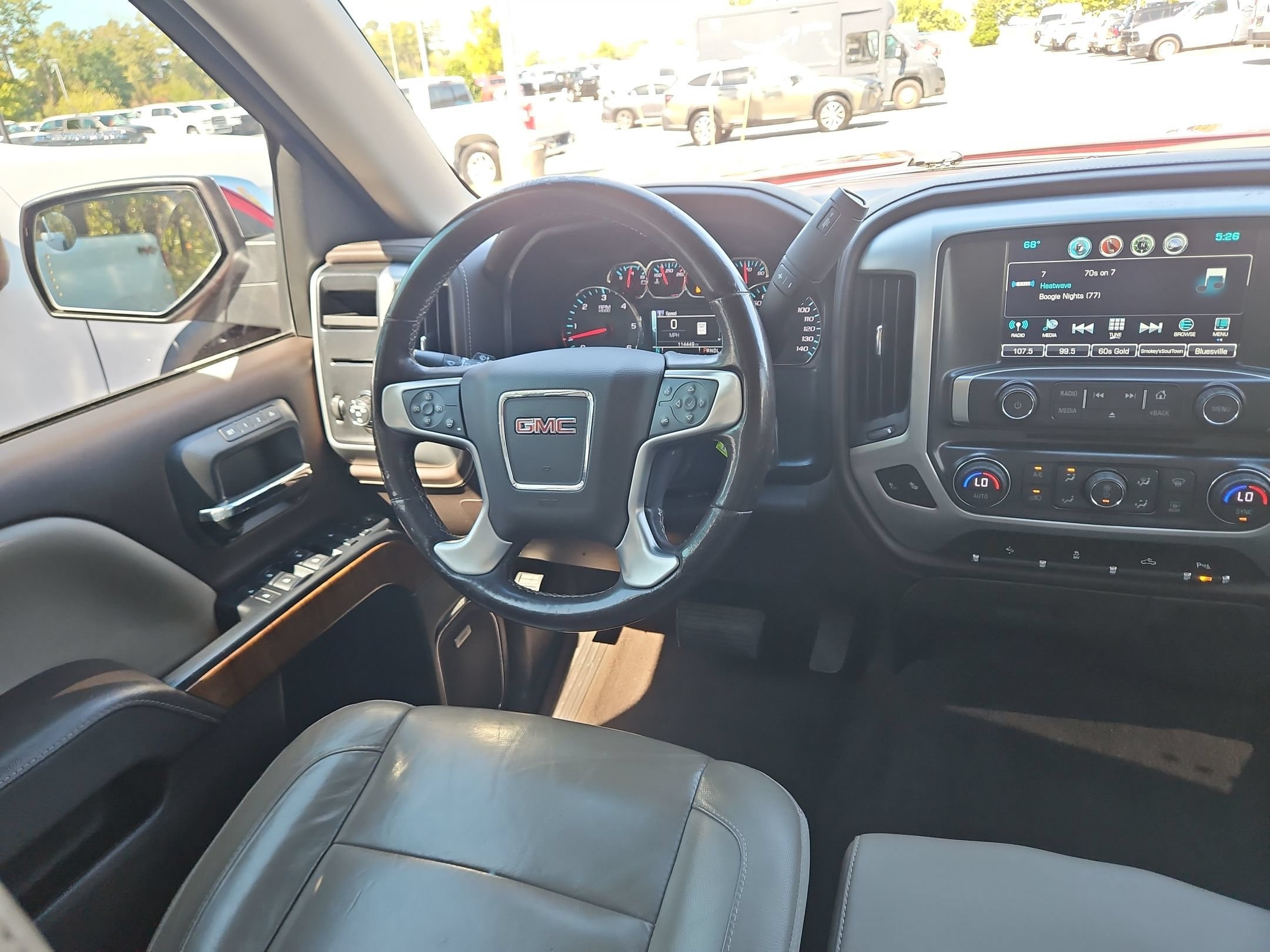 Used 2018 Red Quartz Tintcoat GMC SLT image 9