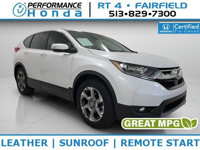 Certified Used 2019 Platinum White Pearl Honda EX-L image 1