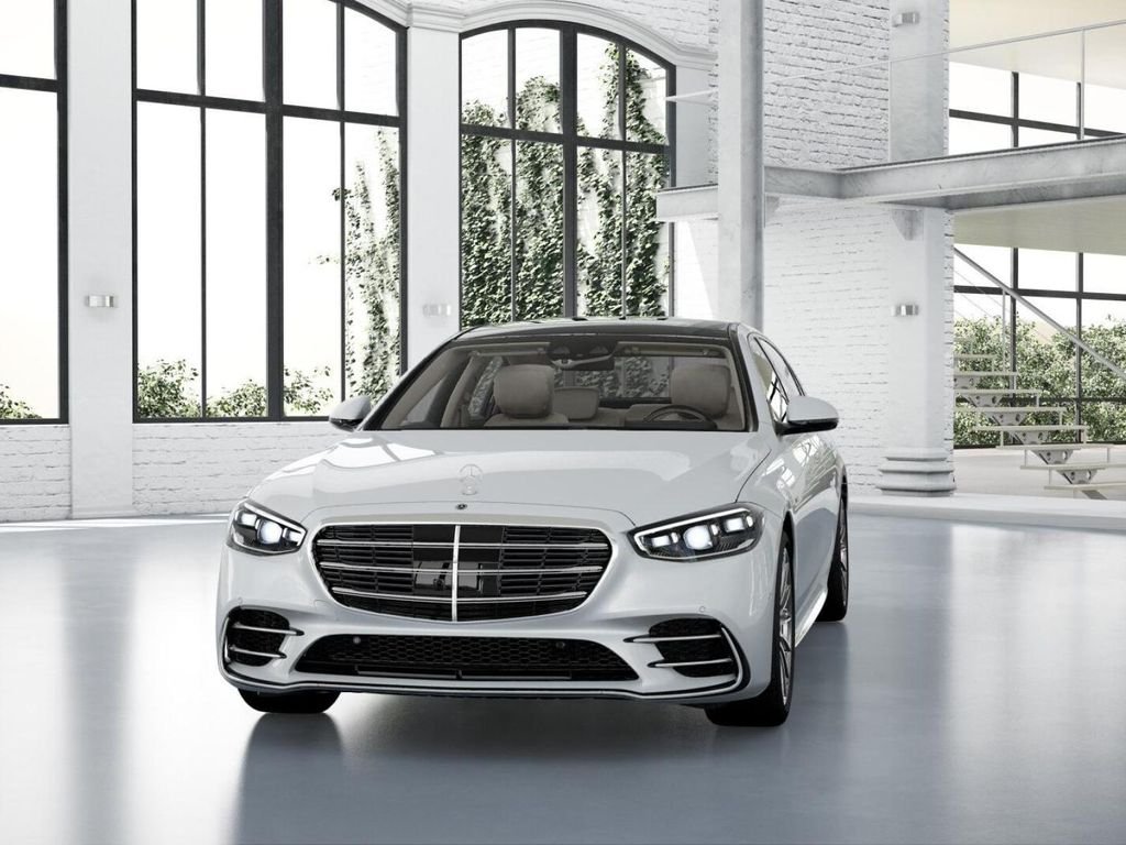 Certified Used 2025 White Mercedes-Benz S 580e image 42