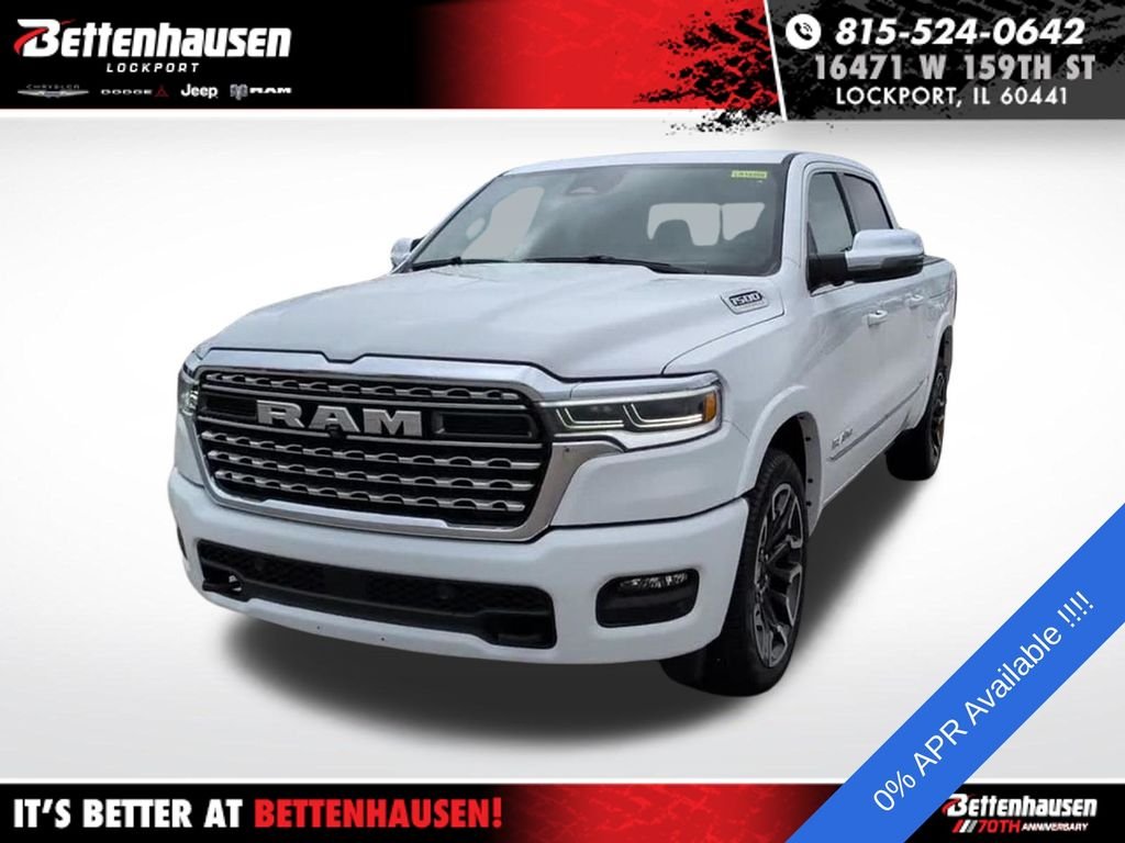 New 2026 Bright White Clearcoat RAM Limited image 12