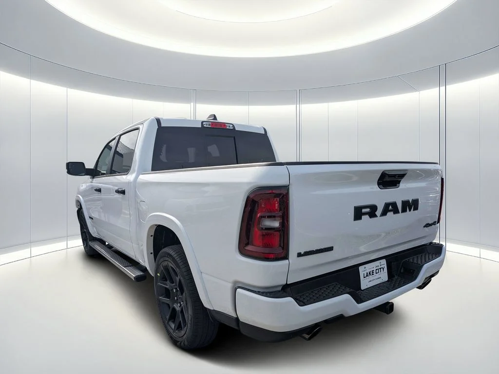 New 2026 Bright White Clear-Coat Exterior Paint RAM Laramie image 6