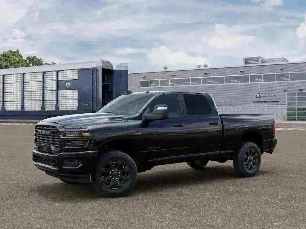 New 2026 Diamond Black Crystal Pearlcoat RAM Big Horn Night Edition image 52