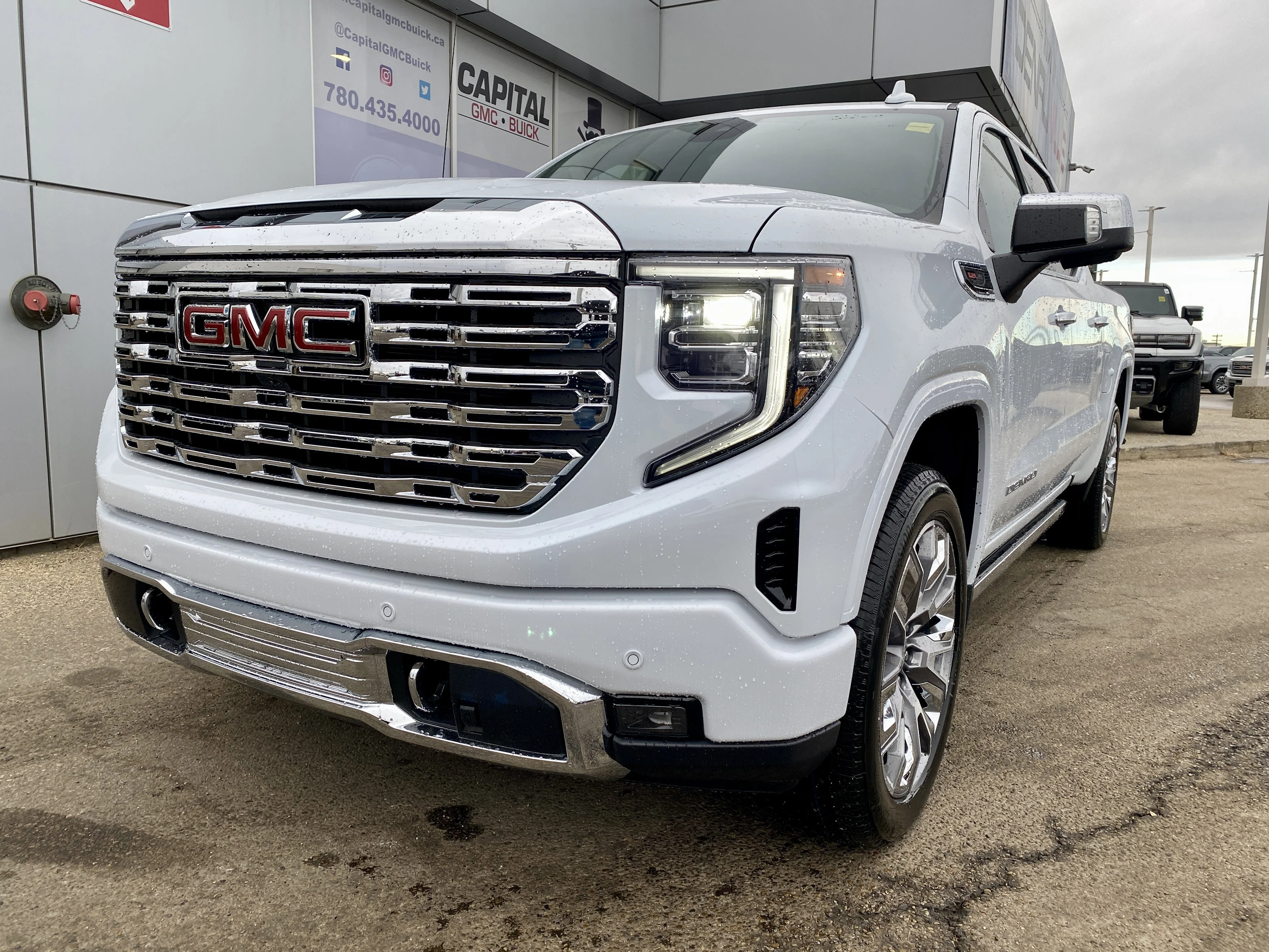 New 2026 GLACIER WHITE TRICOAT GMC Denali image 2