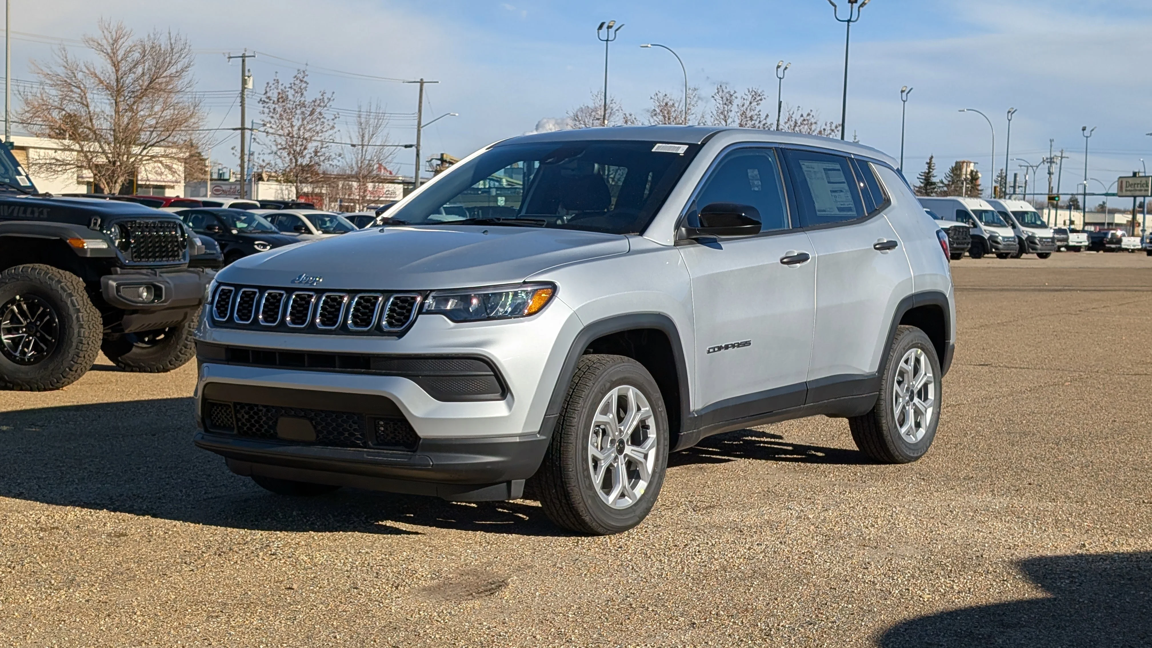 New 2026 Silver Zynith Metallic Jeep Sport image 2