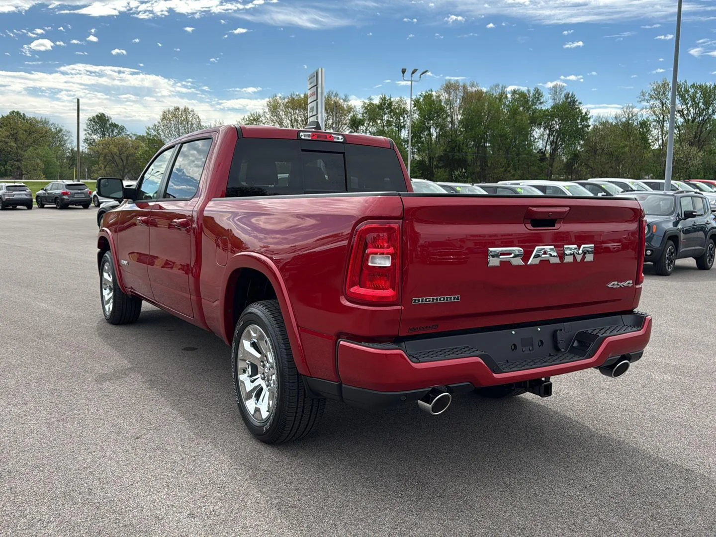 New 2026 Molten Red Pearlcoat Ram Big Horn image 18