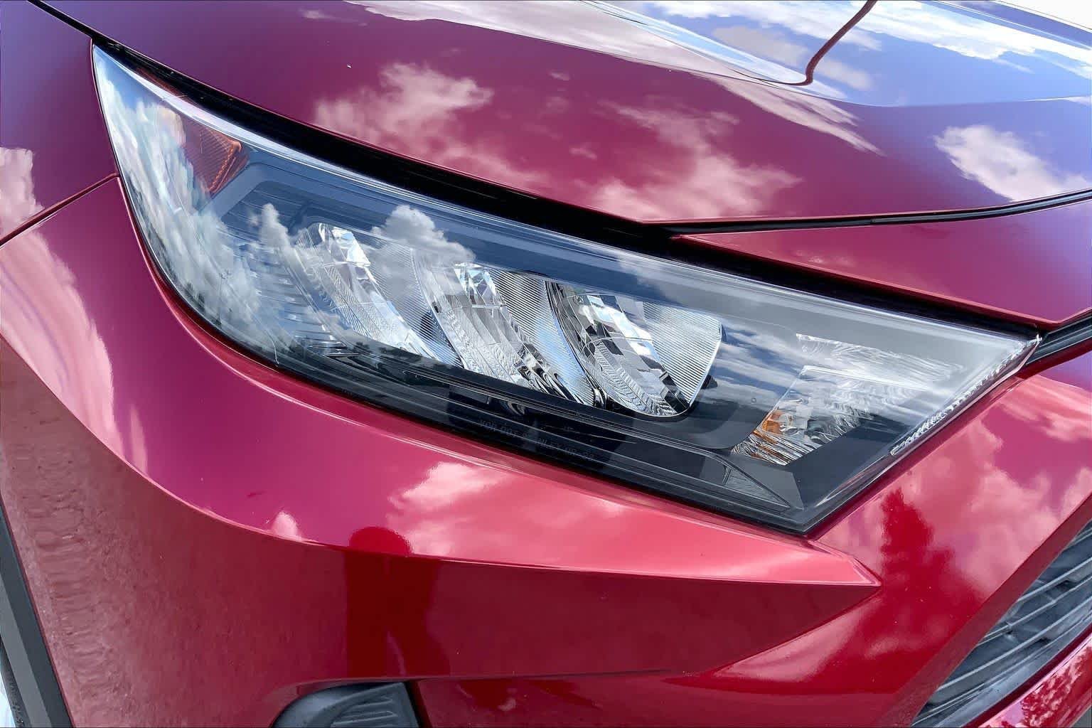 Used 2021 Ruby Flare Pearl Toyota LE image 27