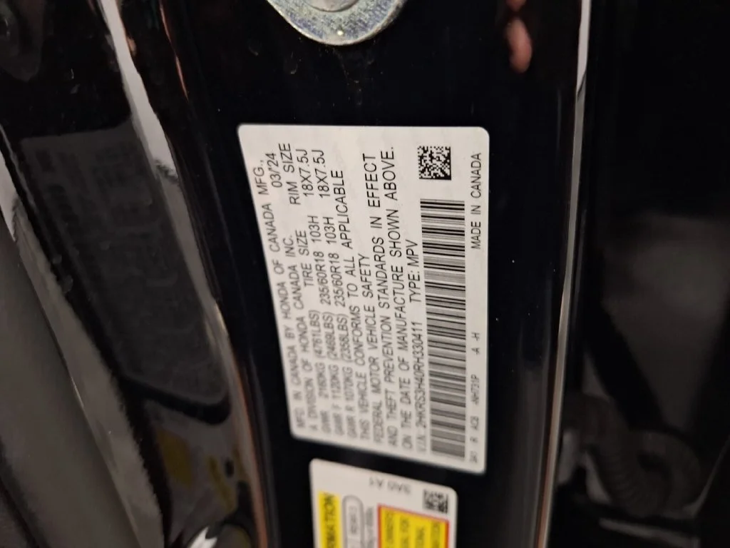 Certified Used 2024 Black Honda EX image 30