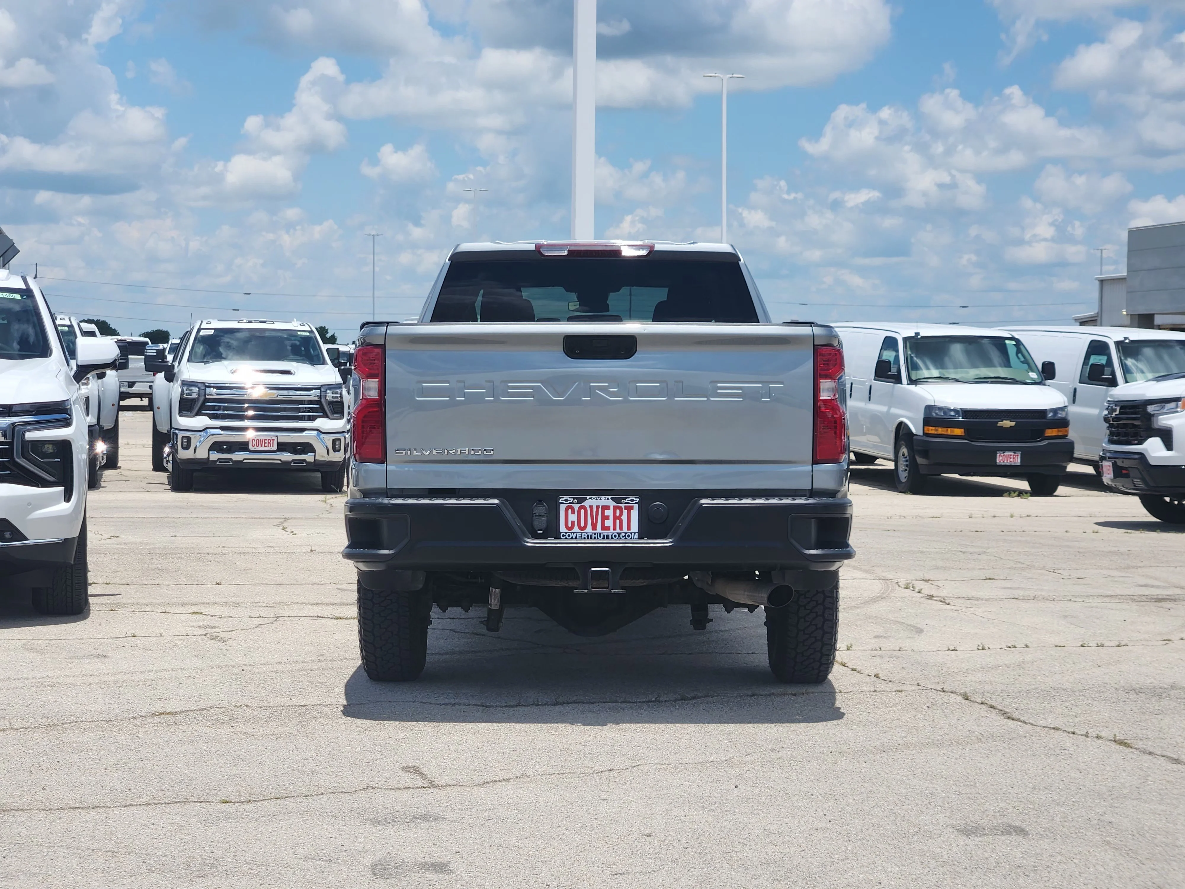 Used 2024 Sterling Gray Metallic Chevrolet Work Truck image 6