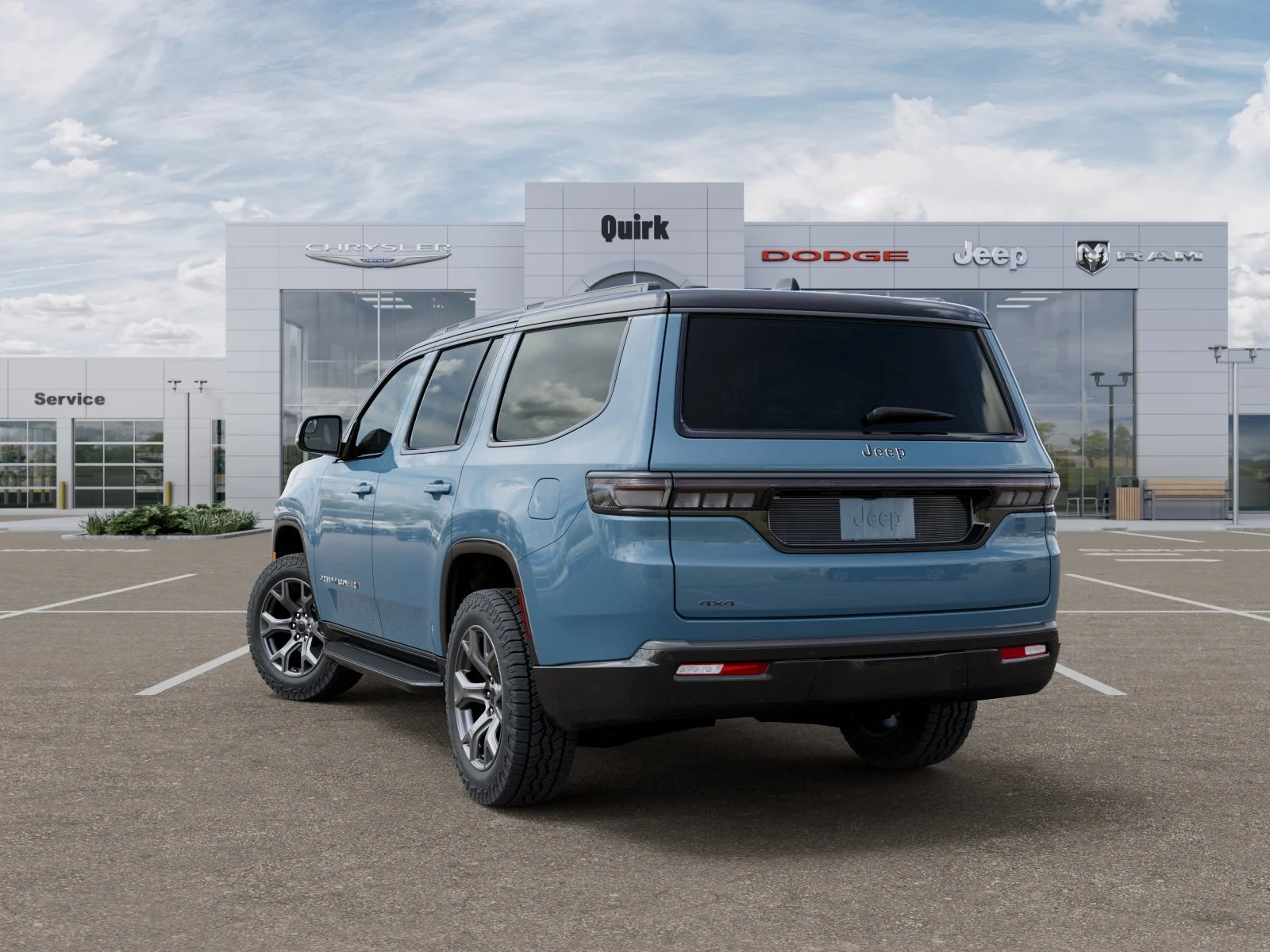 New 2026 Steel Blue Exterior Paint Jeep Upland image 3