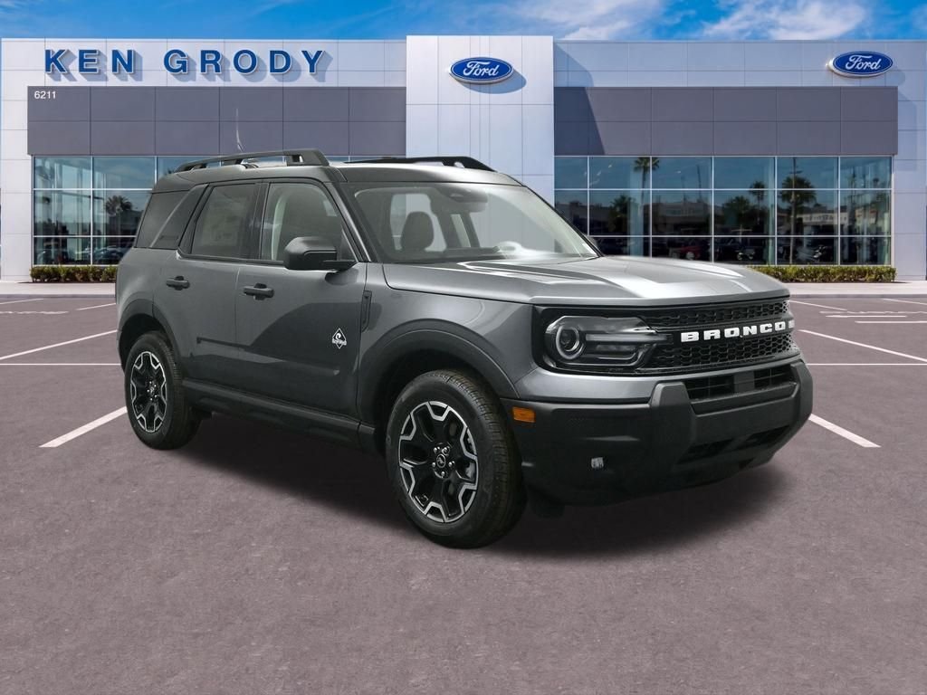 New 2026 Carbonized Gray Metallic Ford Outer Banks image 1