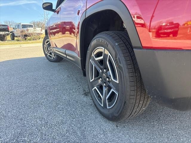 New 2026 Red Hot Pearl-Coat Exterior Paint Jeep Laredo image 6