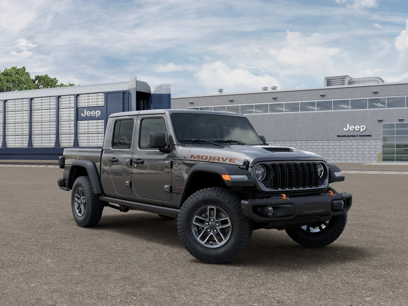 New 2026 Granite Crystal Metallic Clear-Coat Exterior Paint Jeep Mojave image 24