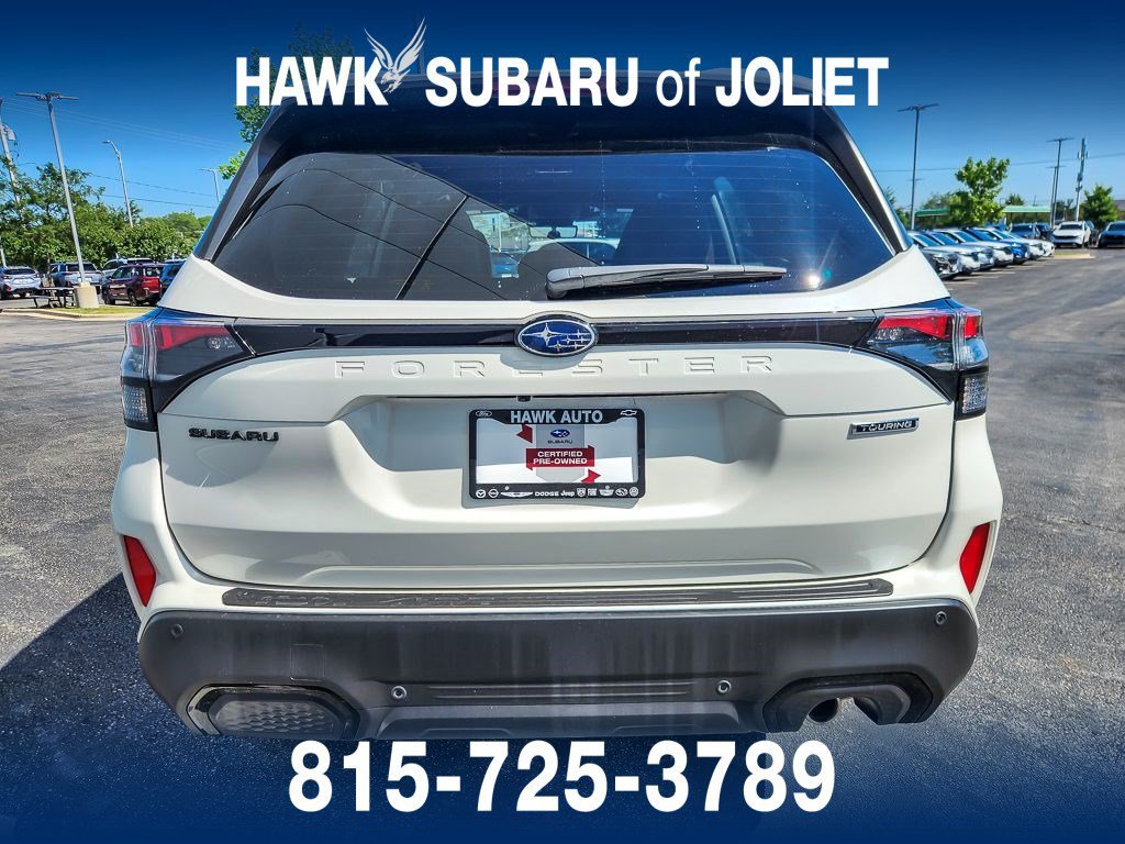 Used 2025 Crystal White Pearl Subaru Touring image 5