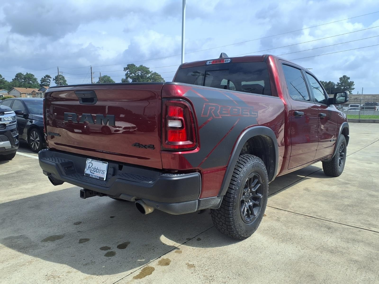 2025 Ram 1500 Rebel Red at Robbins Nissan