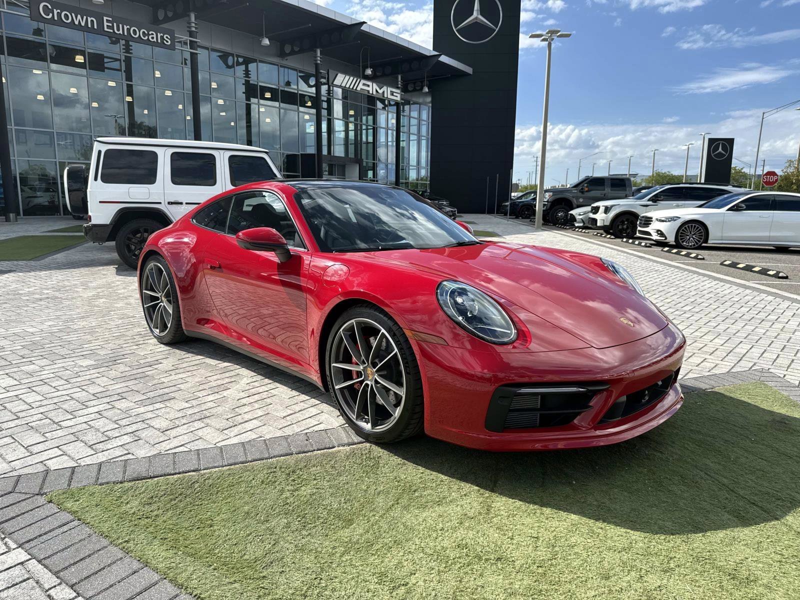 Used 2024 Carmine Red Porsche Carrera 4S image 7