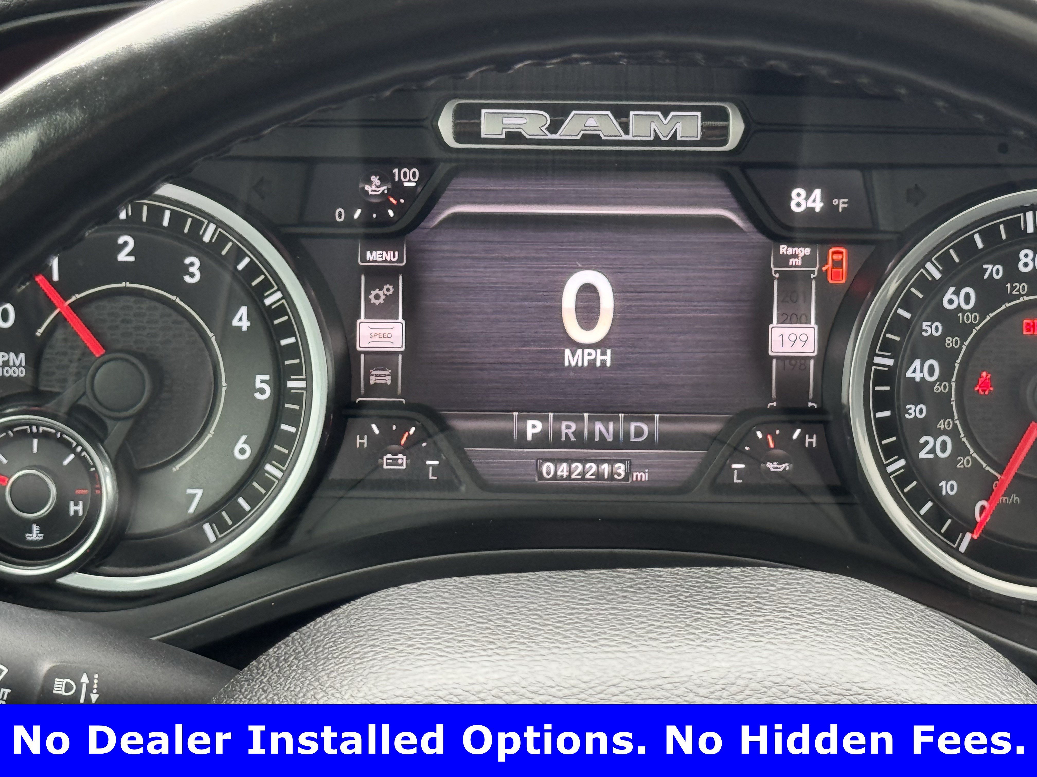 Used 2021 Ivory White Tri-Coat Pearlcoat Ram Laramie image 14