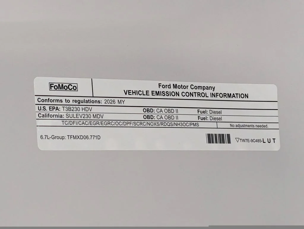 New 2026 Oxford White Ford F-450® XL image 30