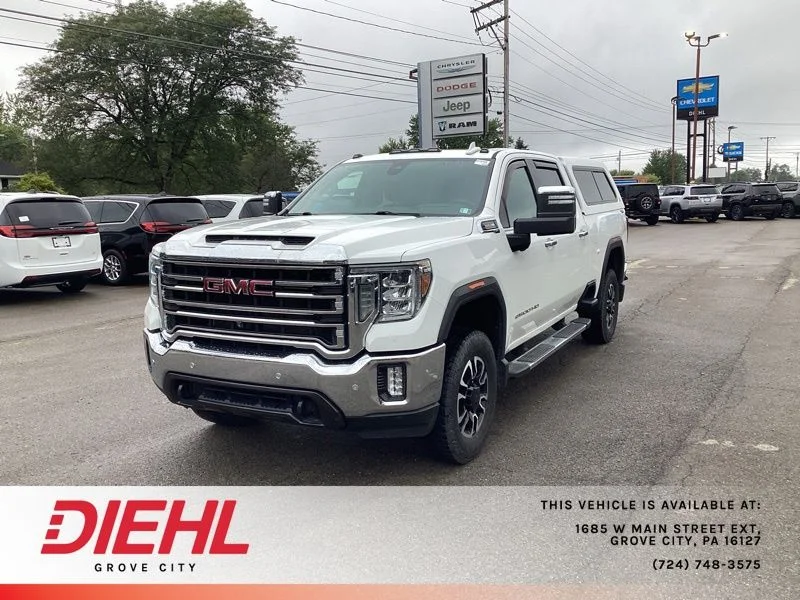 Used 2020 White GMC SLT image 3