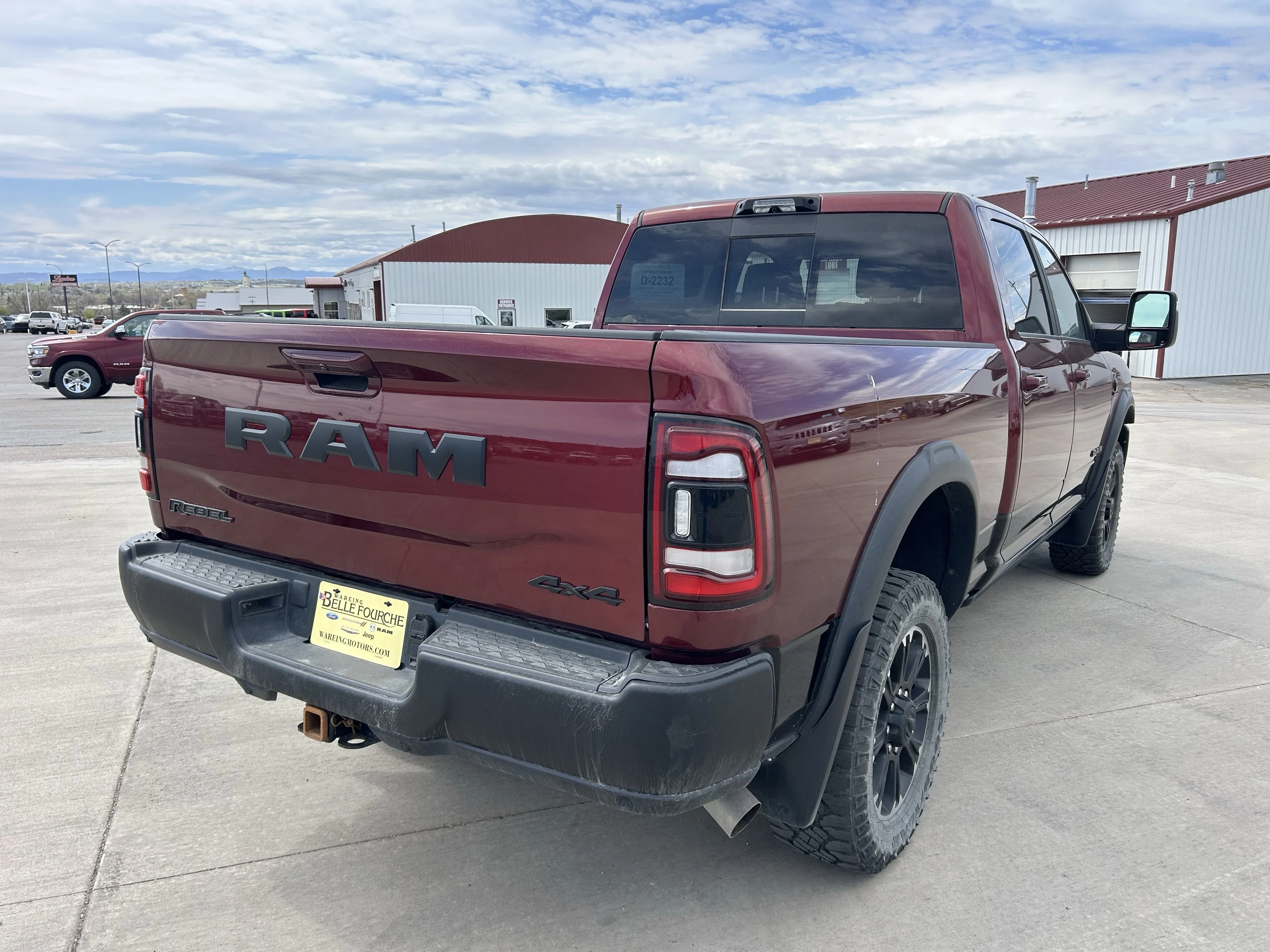 Used 2024 Delmonico Red Pearlcoat Ram Rebel image 4