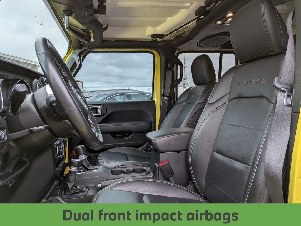 Used 2023 Yellow Jeep Sahara 4xe image 15