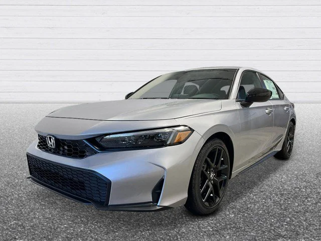 New 2026 Solar Silver Metallic Honda Sport image 2