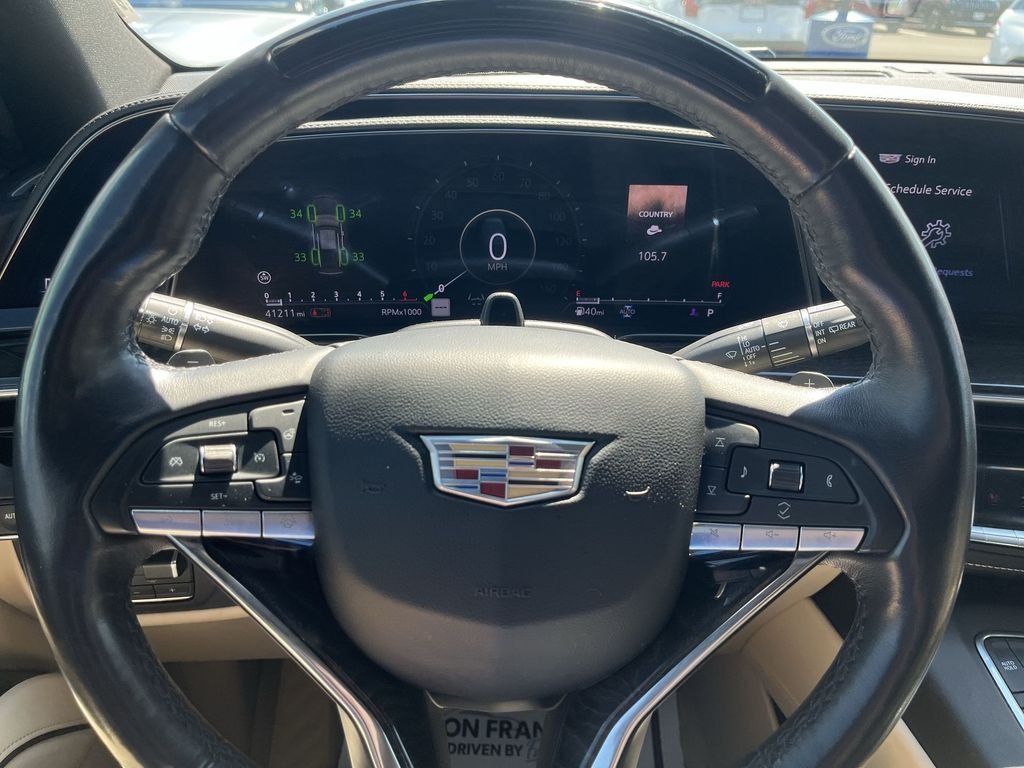 Certified Used 2023 Black Cadillac Premium Luxury image 16