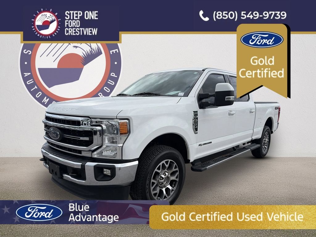 Used 2020 White Ford Lariat image 1