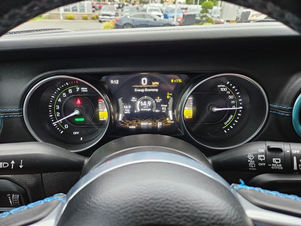 Used 2023 Gray Jeep Rubicon 4xe image 23