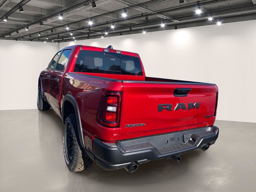 New 2026 Molten Red Pearl-Coat Exterior Paint RAM Rebel image 3