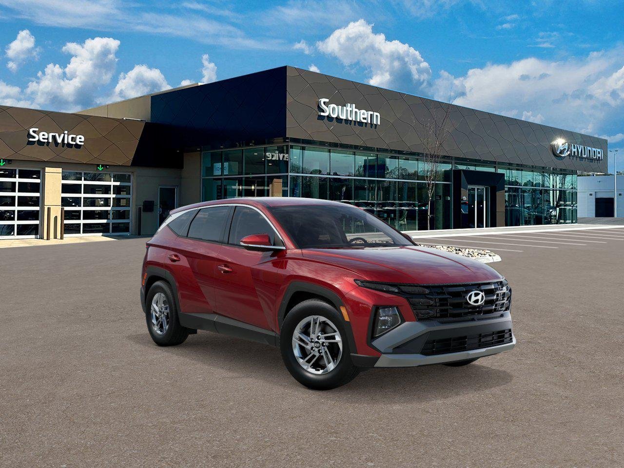 New 2026 Red Hyundai SE AWD image 2