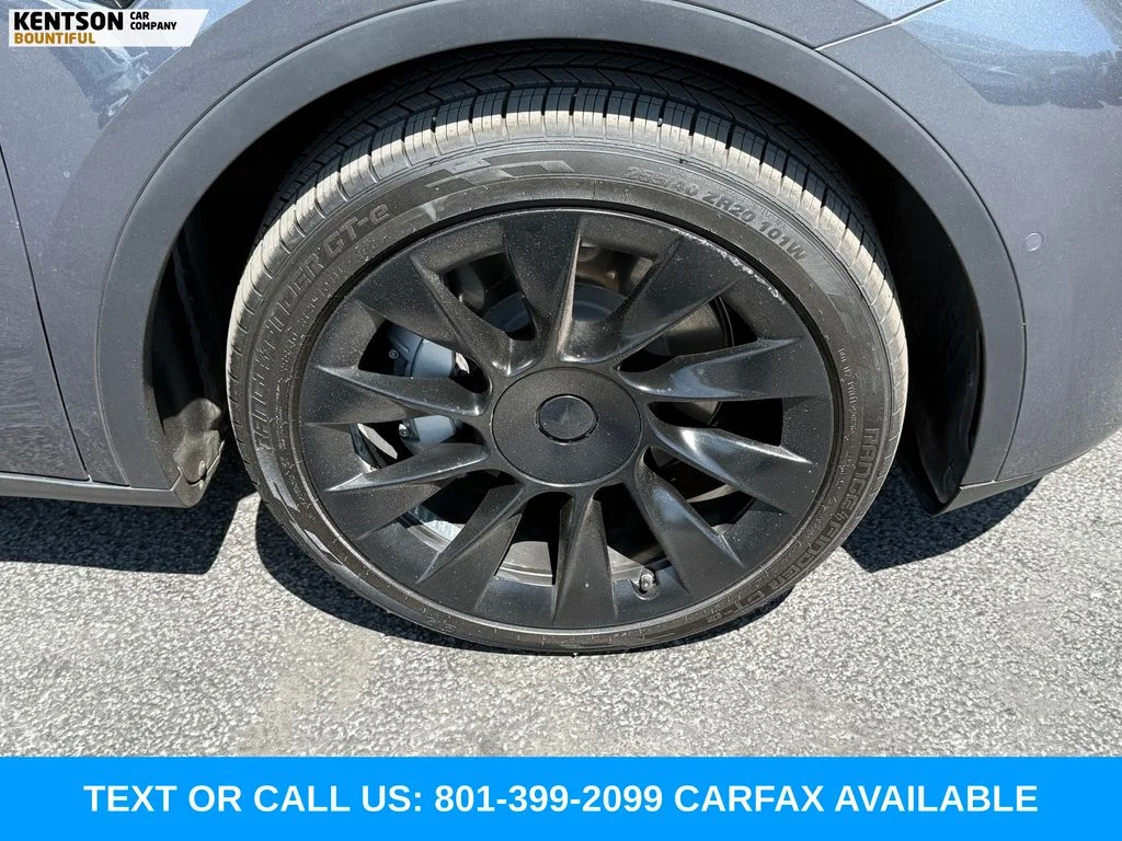 Used 2021 Gray Tesla Long Range image 14