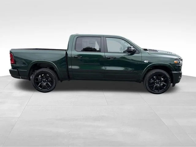 New 2026 Serrano-Green Metallic Exterior Paint RAM Laramie image 8
