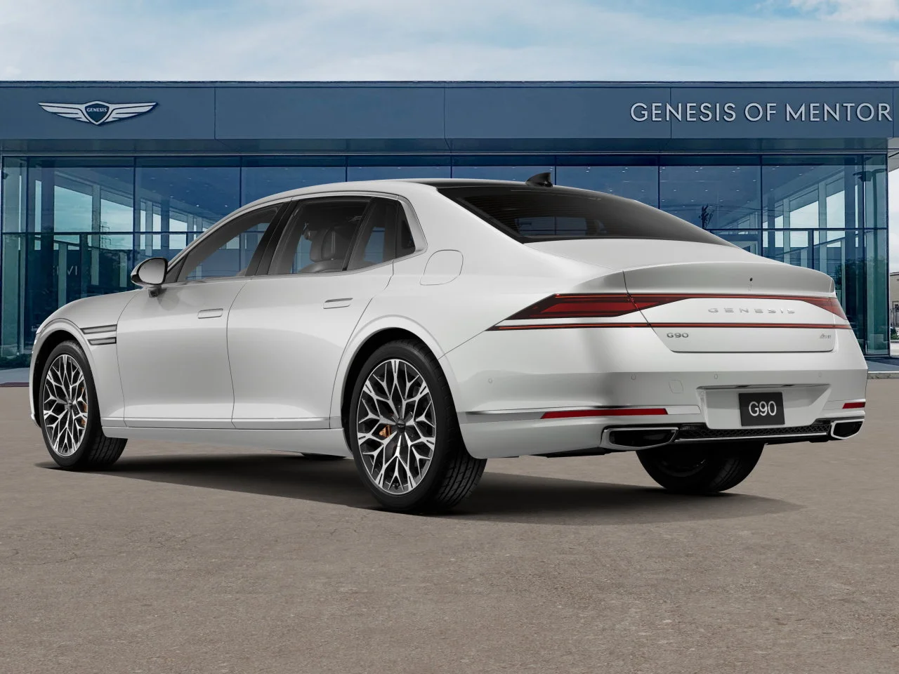New 2026 Uyuni White Pearl Genesis 3.5T E-SC MHEV AWD image 5