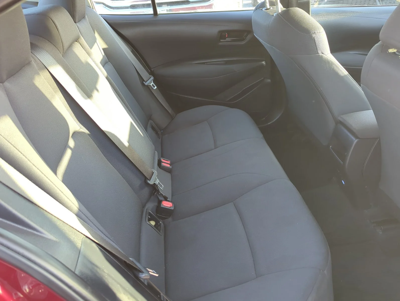 Used 2022 Ruby Flare Pearl Toyota LE image 24