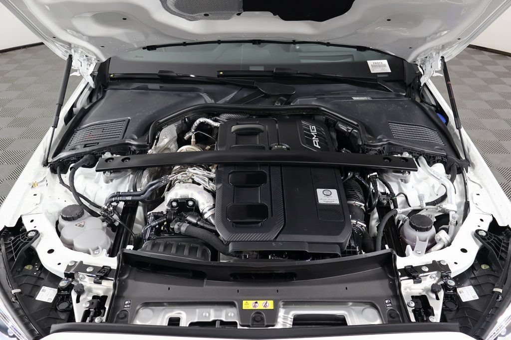 New 2026 Polar White Mercedes-Benz AMG® C 43 4MATIC® Sedan image 31