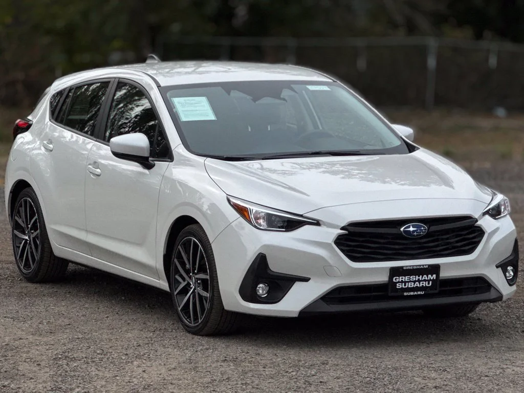 Certified Used 2024 White Subaru Sport image 1