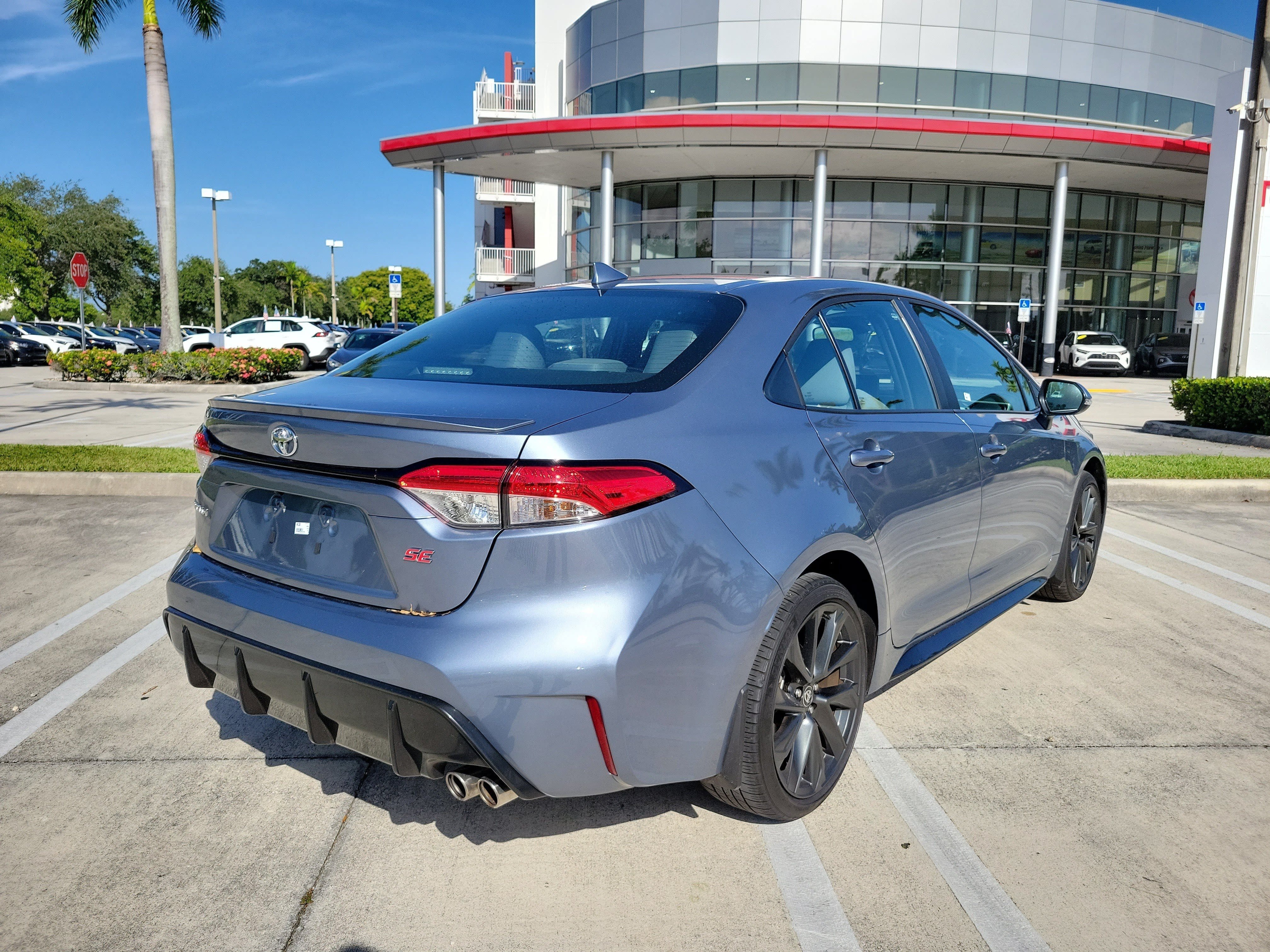 Certified Used 2025 Celestite Toyota SE image 7