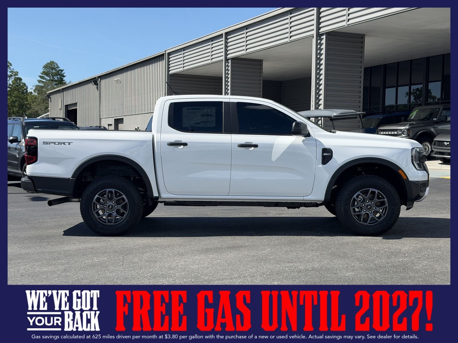 New 2026 Oxford White Ford XLT image 2