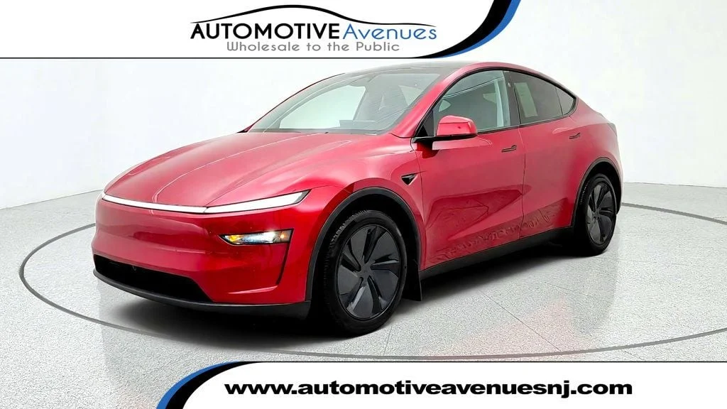 Used 2026 Ultra Red Tesla AWD image 1