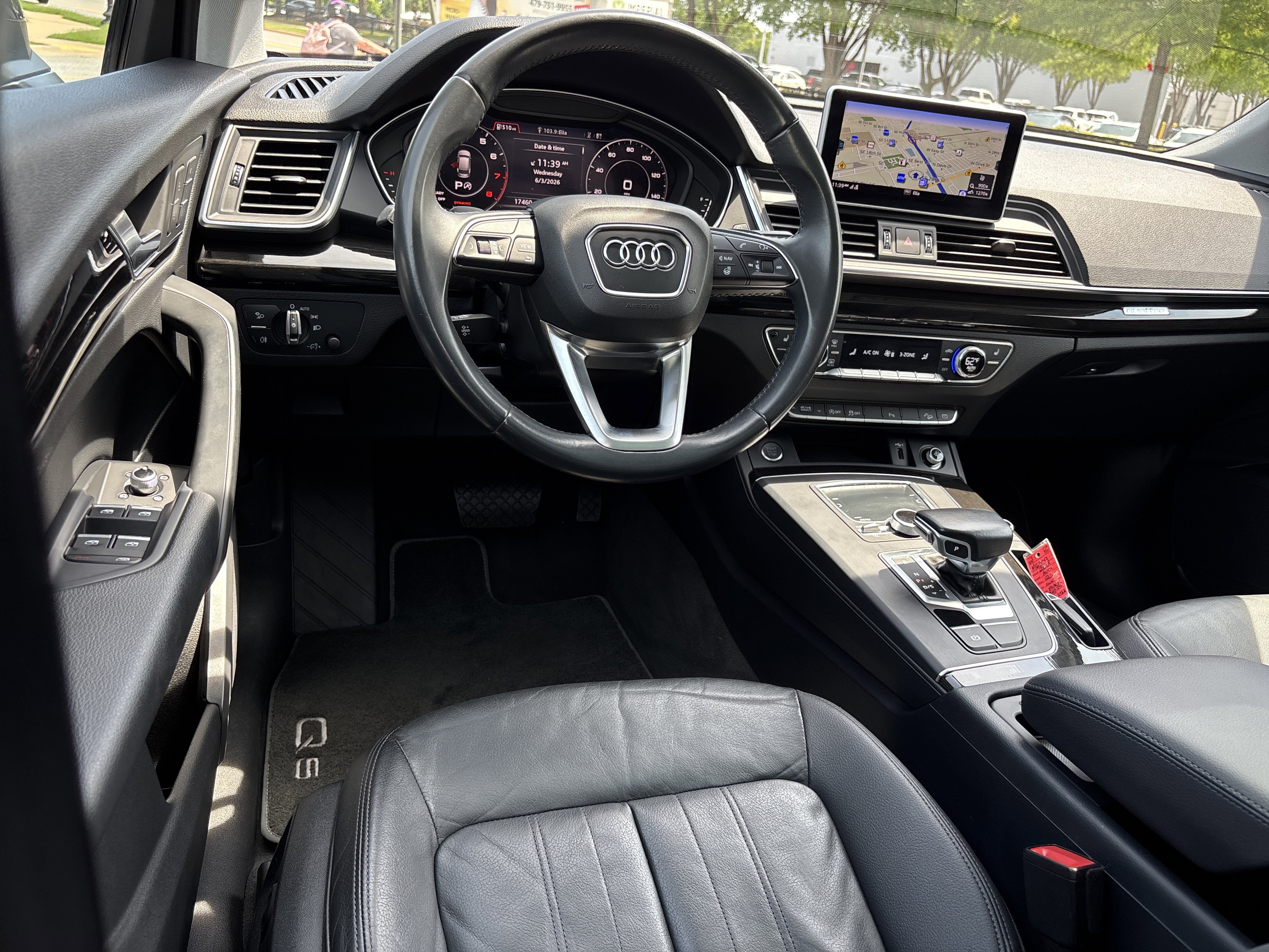 Used 2018 Moonlight Blue Metallic Audi 2.0T Premium Plus AWD image 17