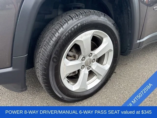 Used 2021 Granite Crystal Metallic Clearcoat Jeep Latitude image 4